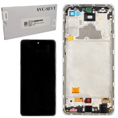 Photo of Samsung Service Pack Display LCD + Frame Per Galaxy A725 A72 - A726B A72 5G | Bianco - Samsung