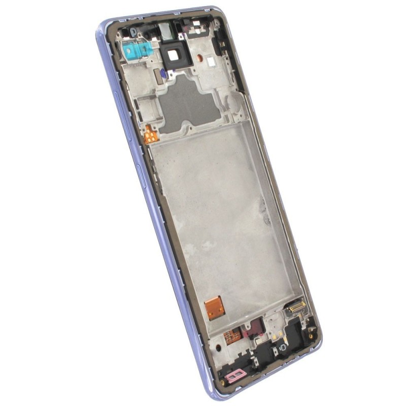 Samsung SERVICE PACK Display LCD ORIGINALE + Frame Per Galaxy A725 A72 - A726B A72 5G | Viola 