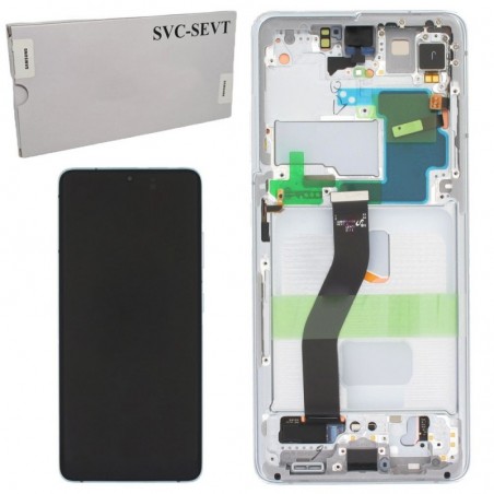 Immagine prodotto Samsung SERVICE PACK Display LCD ORIGINALE + Frame Per Galaxy G998 S21 ULTRA | NO CAMERA | Phantom Silver