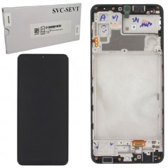 Samsung Samsung Service Pack Display LCD + Frame Per Galaxy M32 SM-M325 | Nero for sale