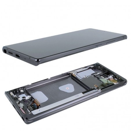 Samsung Service Pack Original LCD Display + Frame For Galaxy Note 20 SM-N980 N981 | Mystic Grey