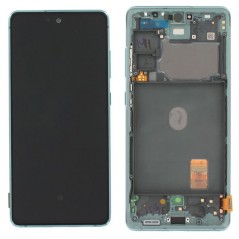 Compra Samsung SERVICE PACK Display LCD ORIGINALE + Frame Per Galaxy S20 FE 5G G781 | Mint Green Verde online
