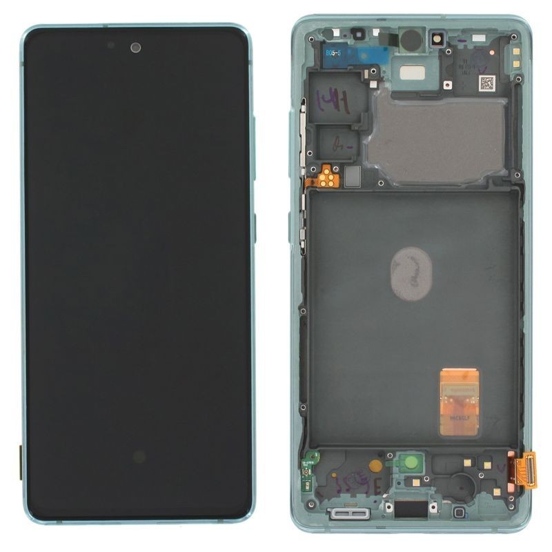 Samsung SERVICE PACK Display LCD ORIGINALE + Frame Per Galaxy S20 FE 5G G781 | Mint Green Verde | + ANTENNA 5G
