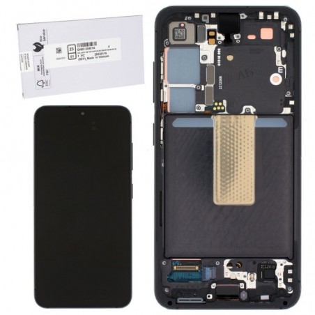 Compra Samsung SERVICE PACK Display LCD ORIGINALE + Frame Per Galaxy S23 S911 | Nero online