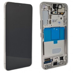 Discover Samsung Service Pack LCD Display for Galaxy S901 S22 5G | White details