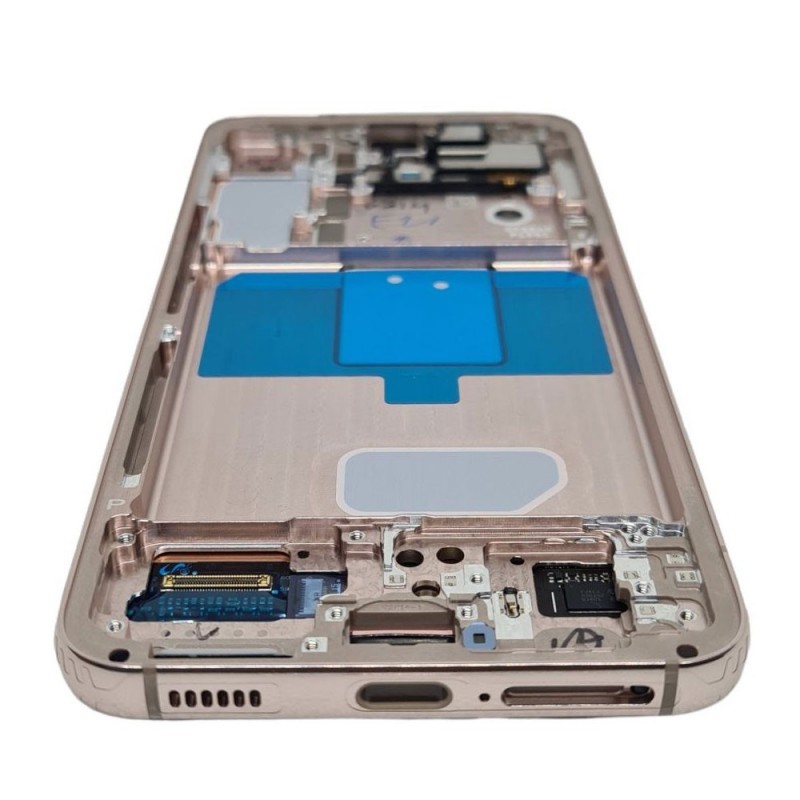 Samsung Service Pack Original LCD Display + Frame For Galaxy S901 S22 5G | Rose Gold