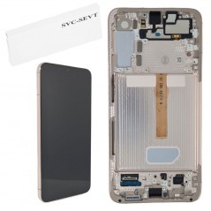 Samsung Samsung Service Pack LCD Display for Galaxy S906 S22 Plus 5G | Pink Gold for sale