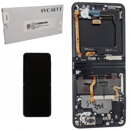 Samsung Samsung Service Pack Display LCD + Frame Per Galaxy Z Flip 3 5g SM-F711 | Black for sale