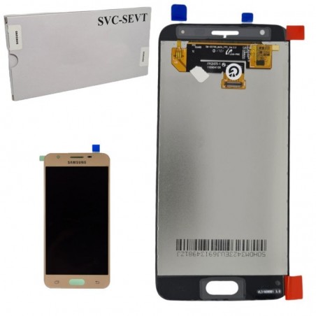 Scopri Samsung SERVICE PACK Display LCD ORIGINALE Per Galaxy J5 Prime 2016 SM-G5700 | Gold in dettaglio