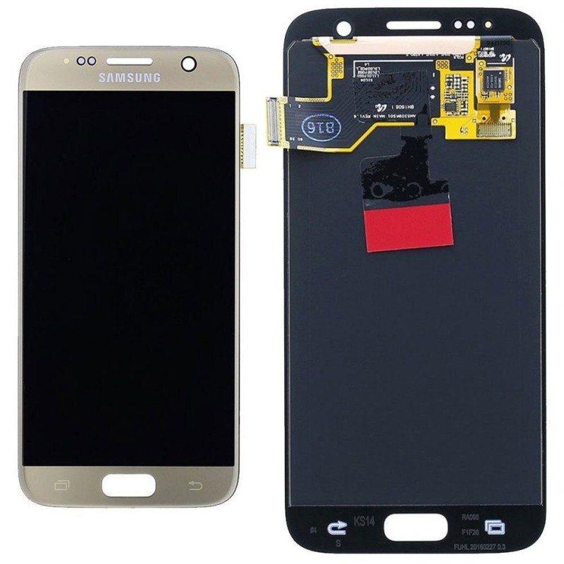 Samsung Service Pack Original LCD Display For Galaxy G930 S7 | Gold GOLD