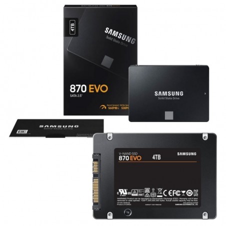 Samsung Samsung SSD 870 EVO 4TB 4000GB Serial ATA III 2.5" 6G memory for sale