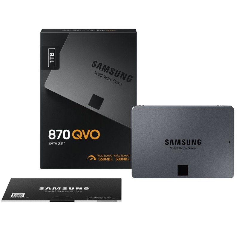 Samsung SSD 870 QVO 1Tb SATA 2.5" memory