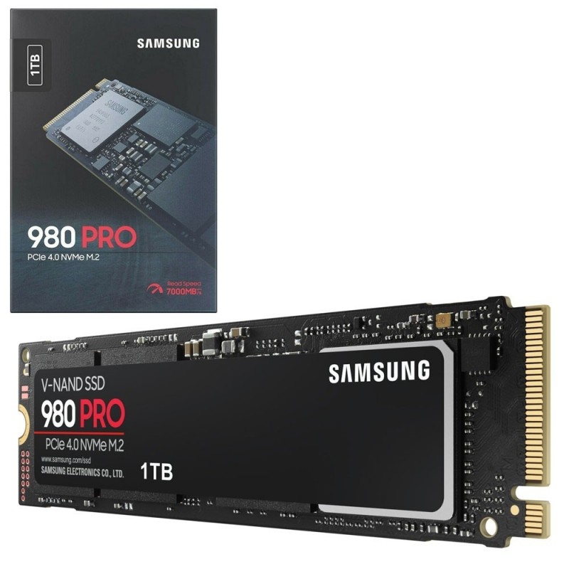 Samsung SSD 980 PRO 1TB NVMe M.2 PCIe 4.0 memory