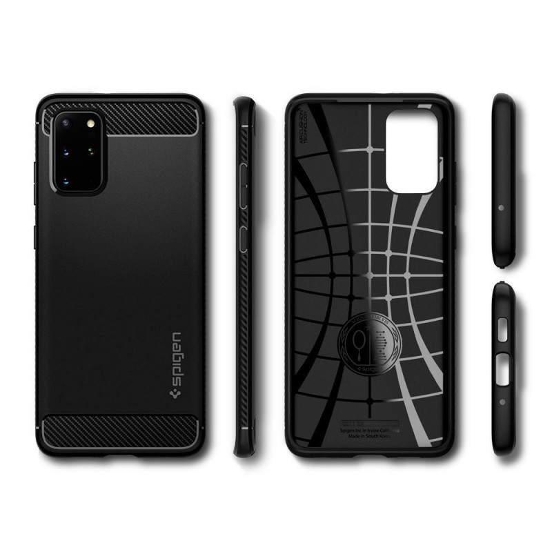 SPIGEN Armor Cover for Galaxy S20 PLUS Case with Matte Finish in Black SPIGEN Armor Cover for Galaxy S20 PLUS Case with Matte Finish in Black