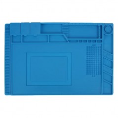 Photo of Tappeto in Silicone Blu Antistatico Isolante Per Riparazioni in Laboratorio - PRC