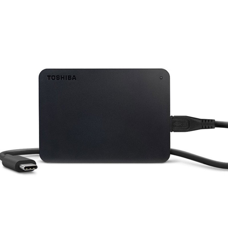 Toshiba Canvio Basics External Hard Drive 2.5" 2TB Usb-C - Usb 3.0