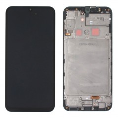 Samsung Service Pack Original LCD Display + Frame For Galaxy A245 A24 4G | Black