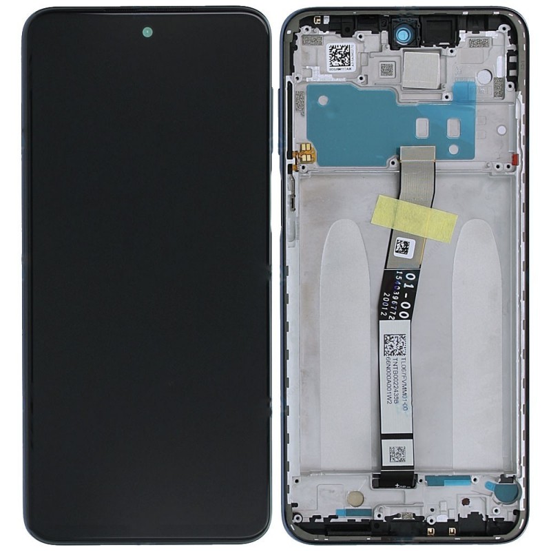 Xiaomi Service Pack Original LCD Display + Frame For Redmi Note 9S | INTERSTELLAR GRAY
