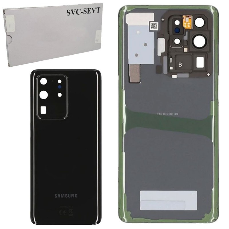 Samsung Back Cover Originale Service Pack per Galaxy S20 ULTRA G988B | Cosmic Black