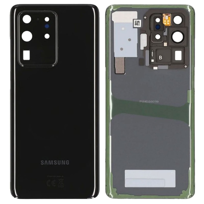Samsung Back Cover Originale Service Pack per Galaxy S20 ULTRA G988B | Cosmic Black