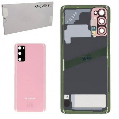 Foto di Samsung Back Cover Originale Service Pack per Galaxy S20 G980F - G981F | Cloud Pink - Samsung