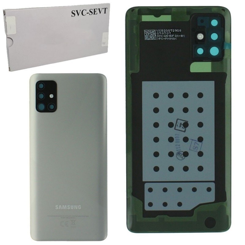 Samsung Back Cover Original Service Pack for Galaxy A51 A515F | Silver