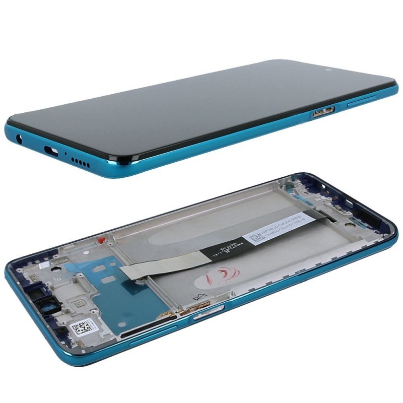 Xiaomi Service Pack Original LCD Display + Frame For Redmi Note 9 PRO | Blue | M2003J6B2G