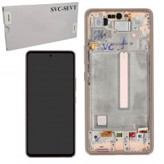 Discover Samsung Service Pack Display LCD + Frame Per Galaxy A536 A53 5G | Gold details