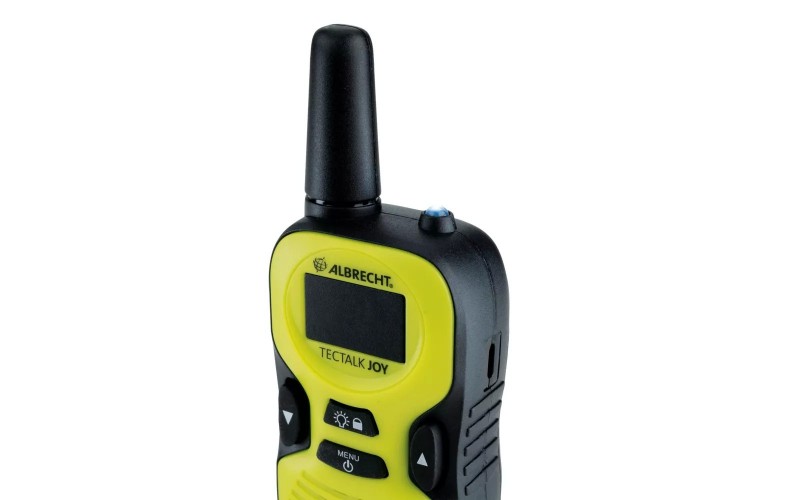 Albrecht Midland TecTalk Joy Doppio Walkie Talkie Radio Ricetrasmettitori | Giallo Nero Albrecht Midland TecTalk Joy Doppio Walkie Talkie Radio Ricetrasmettitori | Giallo Nero