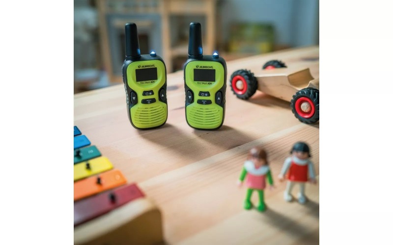 Albrecht Midland TecTalk Joy Doppio Walkie Talkie Radio Ricetrasmettitori | Giallo Nero Albrecht Midland TecTalk Joy Doppio Walkie Talkie Radio Ricetrasmettitori | Giallo Nero