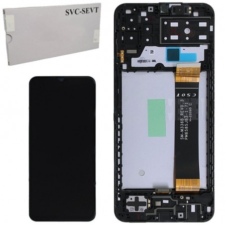Buy Samsung SERVICE PACK Display LCD ORIGINALE + Frame Per Galaxy A13 SM-A135 / A13 SM-A137 | FLAT NERA CSOT M336 R0.3 online