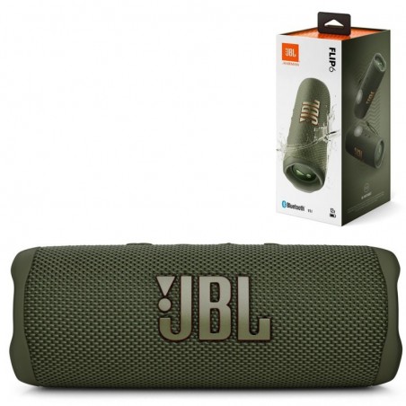 Acquista JBL FLIP 6 Speaker Bluetooth Altoparlante Impermeabile Waterproof Dustproof IP67 | Verde su Smartness
