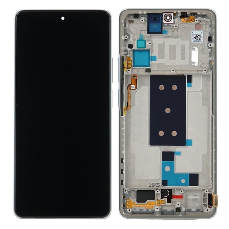 Xiaomi SERVICE PACK Display LCD ORIGINALE + Frame Per 11T PRO Silver 2107113SG 2107113SI