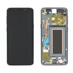 Discover Samsung SERVICE PACK Display LCD ORIGINALE + Frame Per Galaxy G965 S9+ Plus | Grigio Titanio details