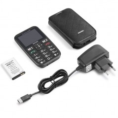 Brondi BRONDI Stiloso Telefono Cellulare Senior DualSim Controllo Remoto | Nero for sale