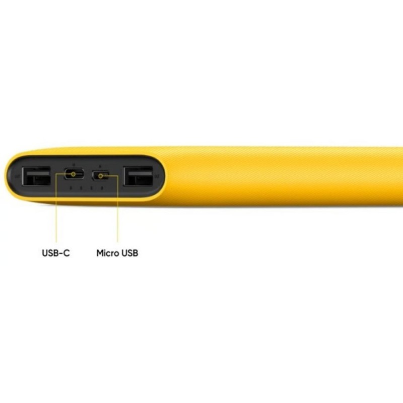 REALME Power Bank 3i Quick Charge 12W 10000 mAh | Yellow