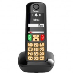 Acquista Siemens Gigaset Senior Telefono Cordless E270 Start Nero in vendita