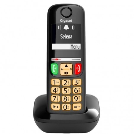 Acquista Siemens Gigaset Senior Telefono Cordless E270 Start Nero in vendita