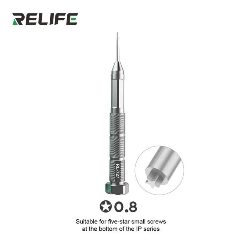 RELIFE RL-727 3D Steel Torque Screwdriver | Extreme Precision | Screwdriver/*8 | GREY