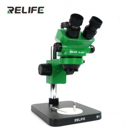 Relife RELIFE RL-M5T-B1 Microscopio trinoculare/Con interfaccia 0,5 CTV/Verde for sale