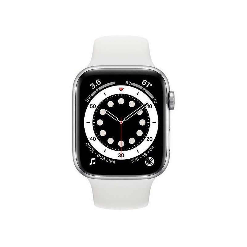 Apple Watch Serie 6 44mm 2020 GPS Silver Cassa in Alluminio Ricondizionato Pari al nuovo Apple Watch Serie 6 44mm 2020 GPS Silver Cassa in Alluminio Ricondizionato Pari al nuovo