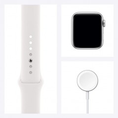 Scopri Apple Watch Serie 6 44mm 2020 GPS Silver Cassa in Alluminio Ricondizionato Pari al nuovo in dettaglio