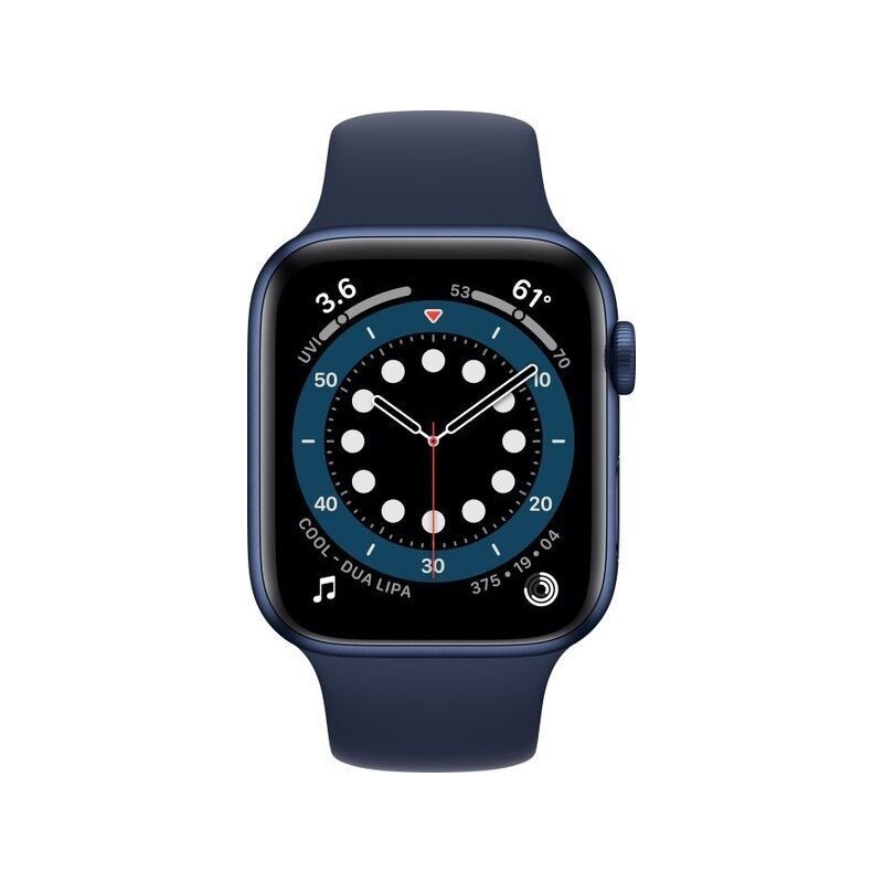 Apple Watch Series 6 44mm 2020 LTE Navy Blue Aluminum Case Refurbished Like New Apple Watch Series 6 44mm 2020 LTE Navy Blue Aluminum Case Refurbished Like New