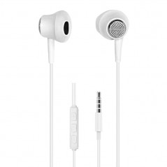 Rovi ROUNDS SE-917 Wired Earphones with 3.5mm Jack, White