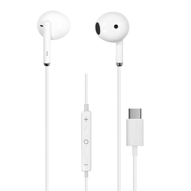 Rovi STICKS SE-912 Type-C Wired Earphones White