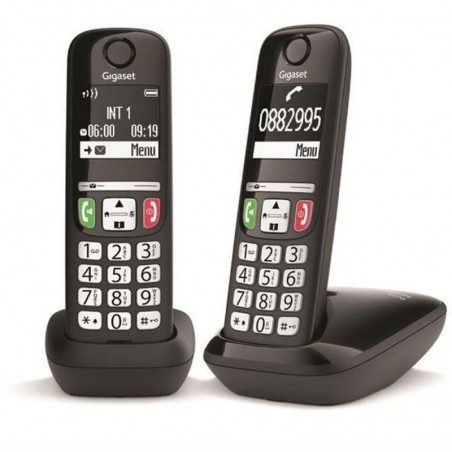 Buy Siemens Gigaset Telefono Cordless E270 Duo Nero online
