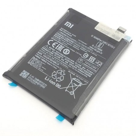 Xiaomi Service Pack Batteria BN59 Originale per Redmi Note 10 4G / 10S | M2101K7AI M2101K7BG M2101K7BNY M2101K7BL