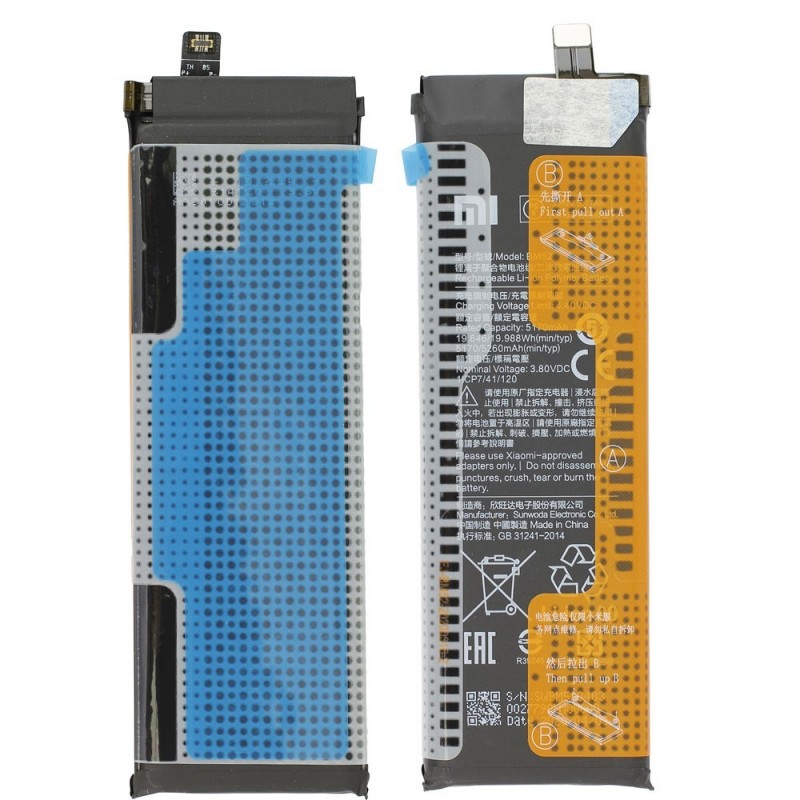 Xiaomi Service Pack Original BM52 Battery for MI Note / MI Note 10 Lite / MI Note 10 Pro | M1910F4G M2002F4LG M1910F4S