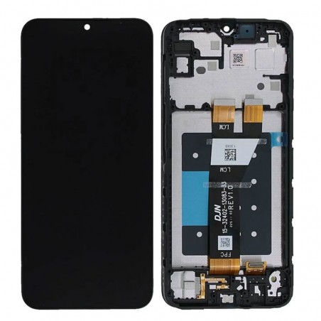 Samsung SERVICE PACK Display LCD ORIGINALE + Frame Per Galaxy A14 5G A146P A146U | PER EU FLAT DJN LCM
