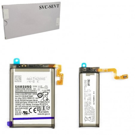Discover Samsung Service Pack Batteria EB-BF700ABY + EB-BF701ABY Originale per Galaxy Z FLIP SM-F700F details